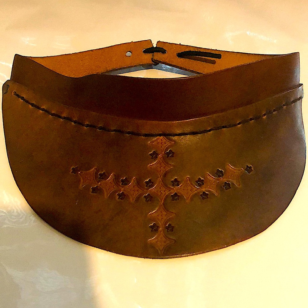 Leather Visor